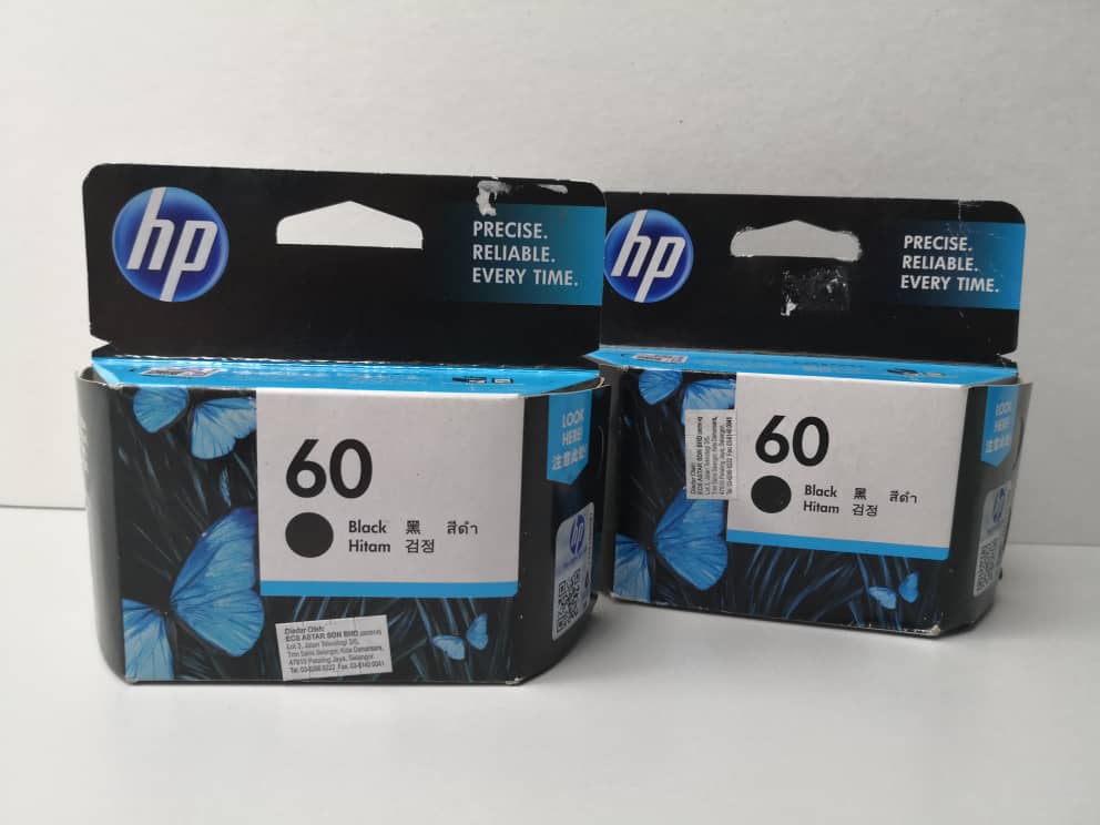 HP 60 BLACK INK Wellmax